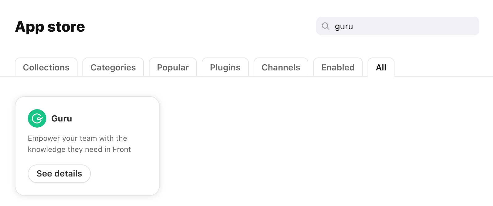Introduction To The Front App Store