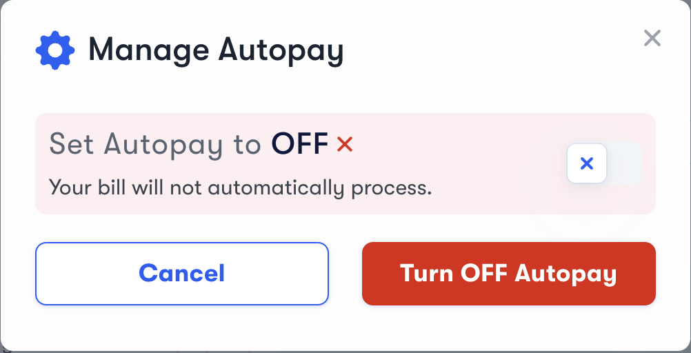 how to turn on autopay bank of america