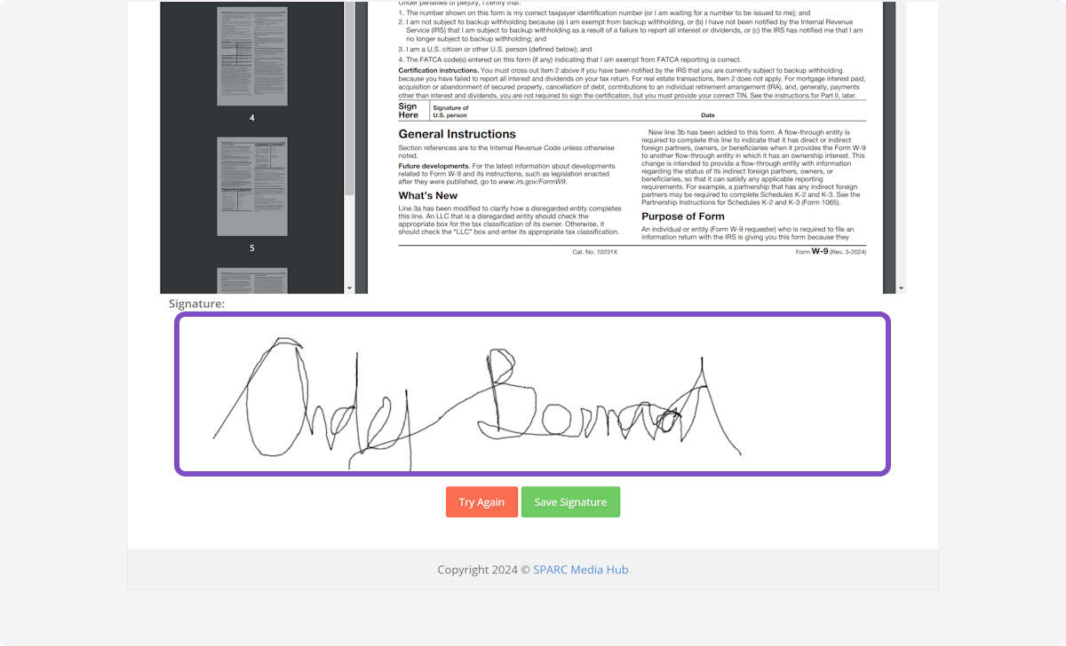 They just need to scroll down and sign in the