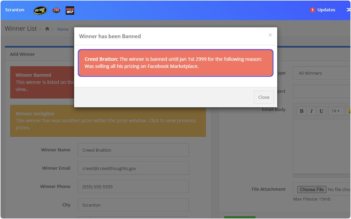 Click on this banner and you will see all more details.