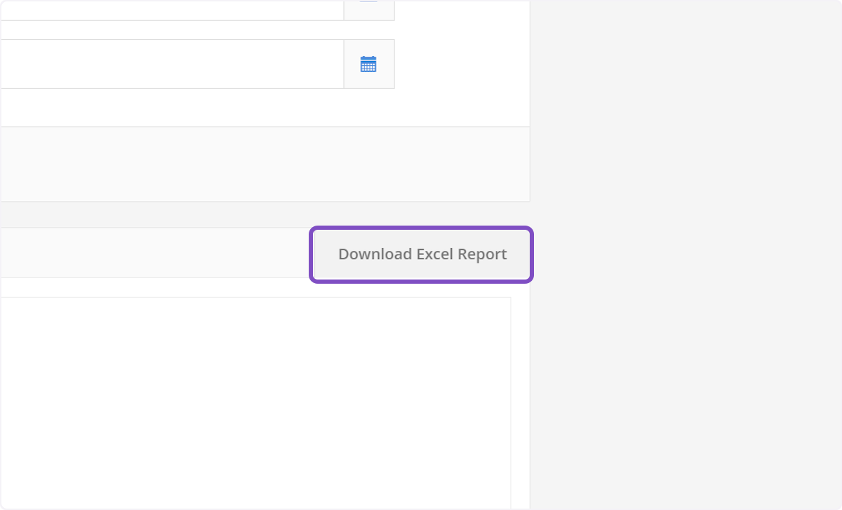 You can download this entire report by clicking Download Excel Report.