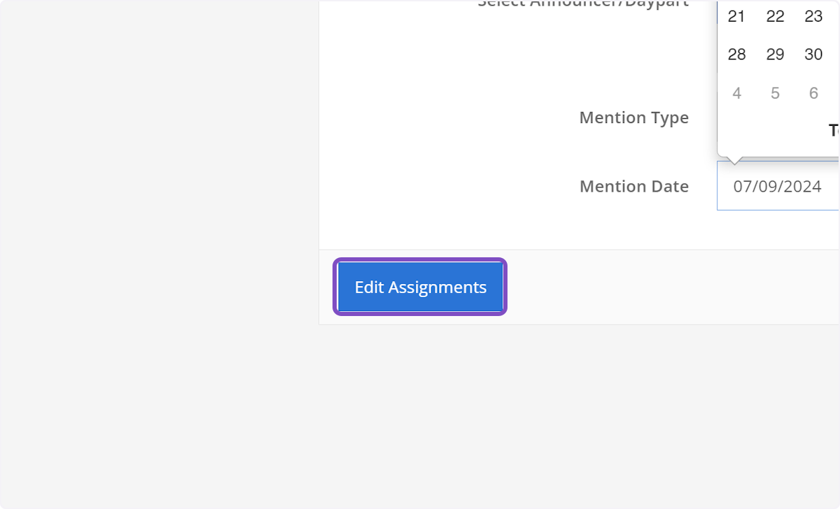 Next, click on Edit Assignments
