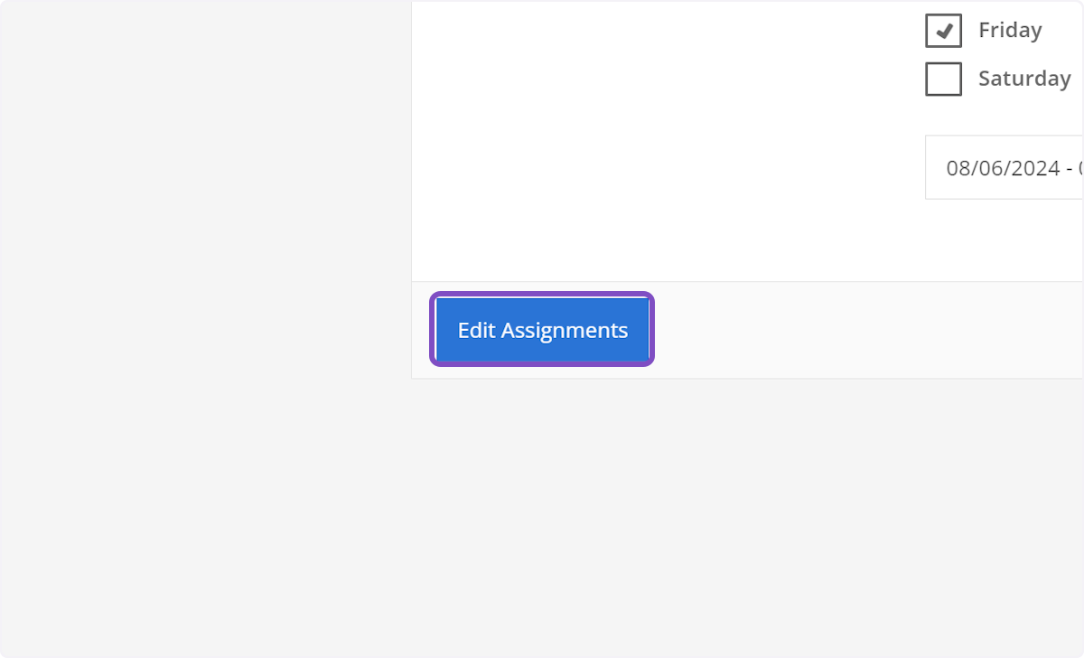 Next, click on Edit Assignments